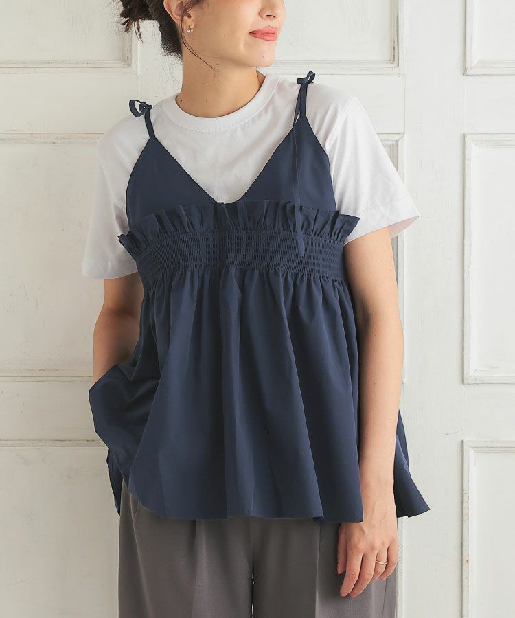 【7/31まで値下げ】フリンジキャミチュニック フリンジキャミチュニック｜J'aDoRe JUN ONLINE OUTLET
