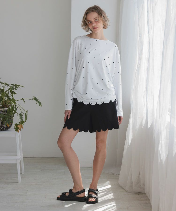 新品・タグ付き　メゾンドドルチェ　ノースリラッシュガード　ボーダー sleeveless rash guard/border | maison de Dolce.