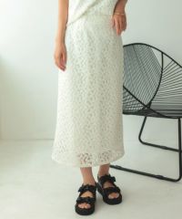 ヌメロ　レーススカート 3524f230015-1.jpg