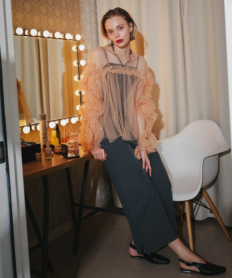 decorative tulle tops
