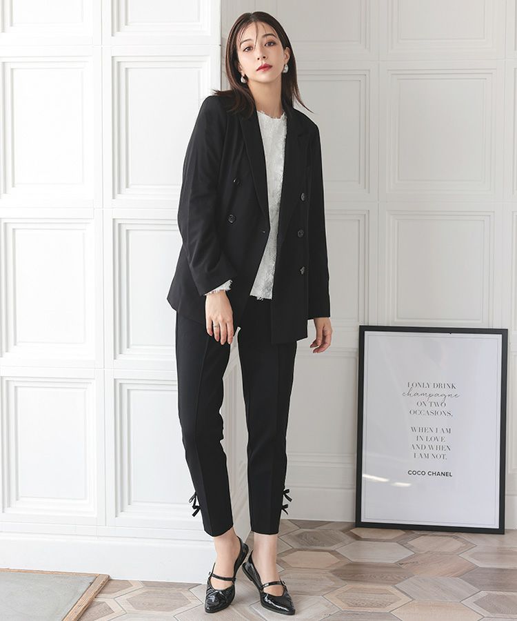 peaked lapel jacket