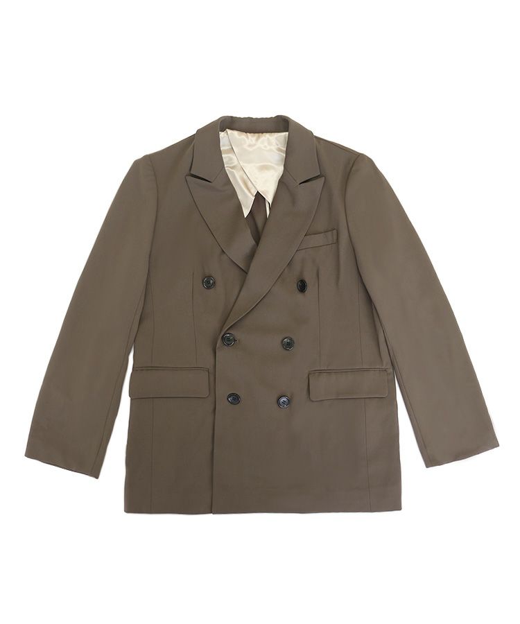peaked lapel jacket