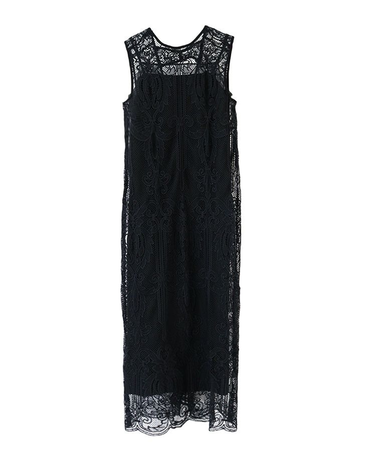 スーツ・フォーマル・ドレス andresd chemical lace zipper dress chemical lace zipper dress | ANDRESD