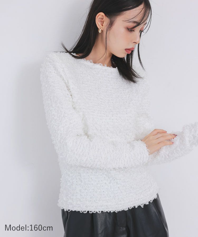 リボンレーストップス