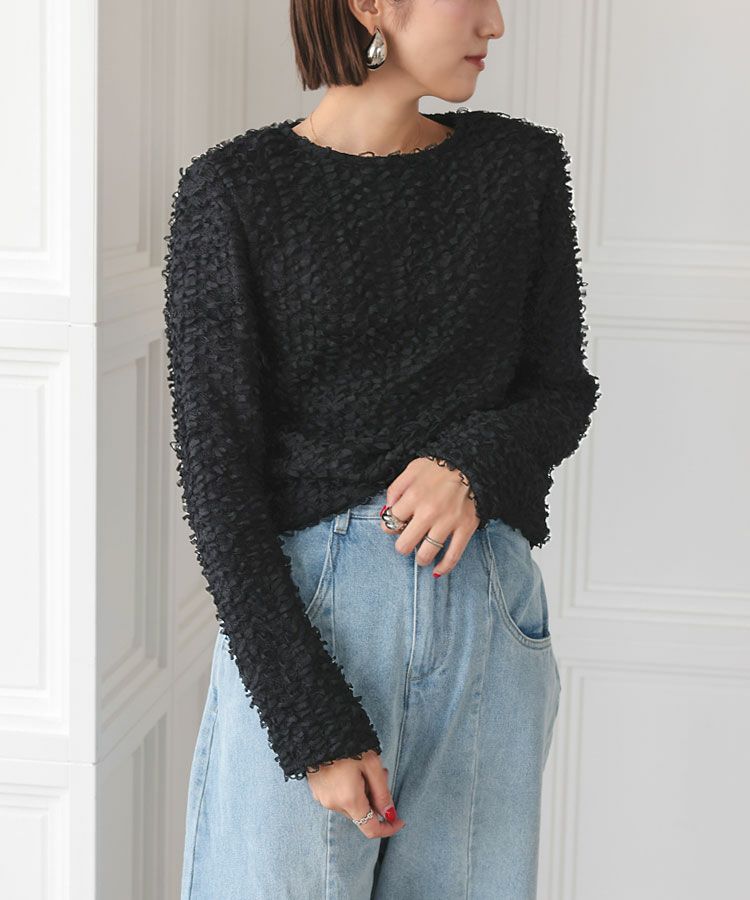 リボンレーストップス