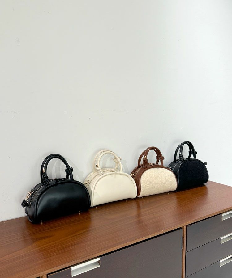 2wayボアラウンドボストンBAG[C]