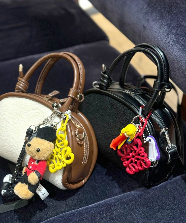 2wayボアラウンドボストンBAG[C]