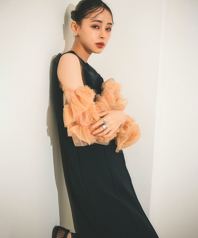 detached sleeve dress | ANDRESD
