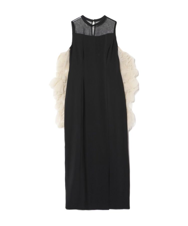 detached sleeve dress