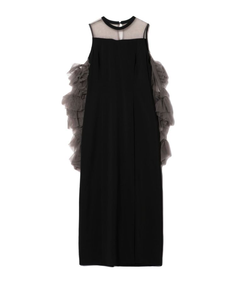 detached sleeve dress