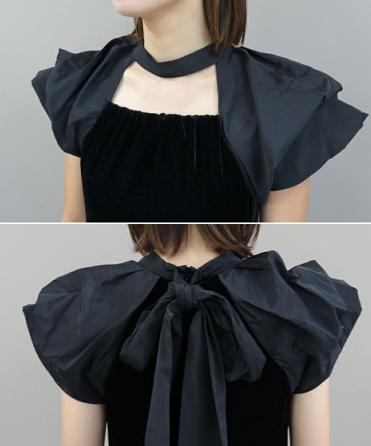 スーツ・フォーマル・ドレス andresd drape velour dress ♦︎ANDRESD♦︎drape velour dress drape velour dress | ANDRESD