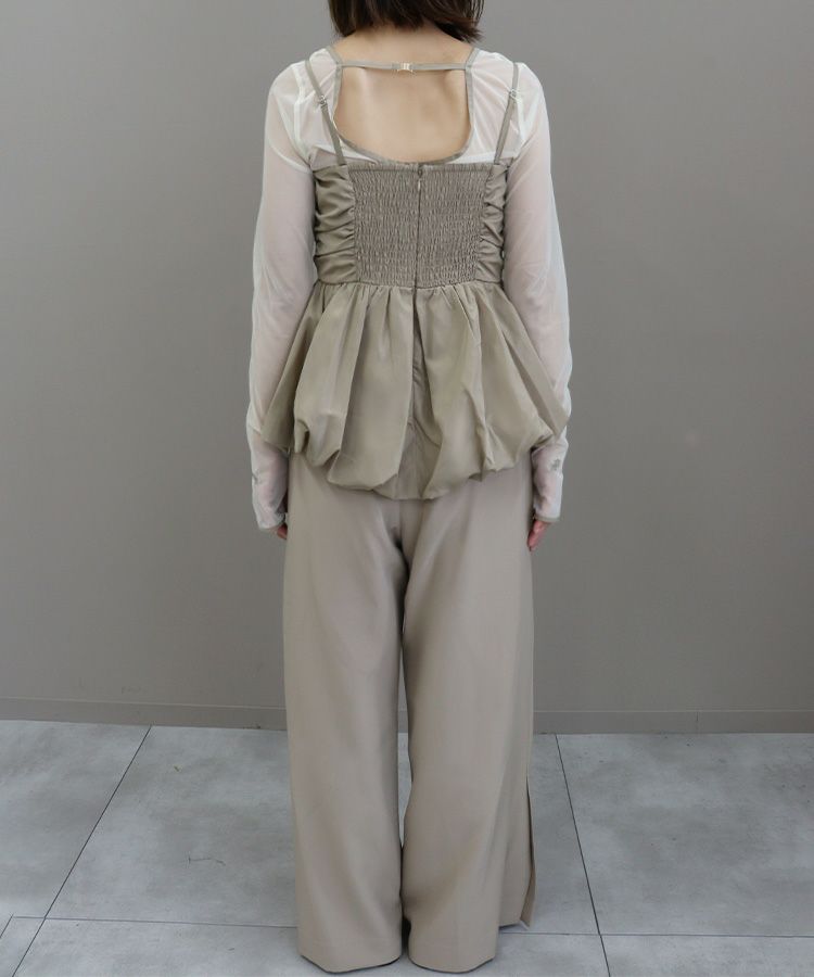スーツ・フォーマル・ドレス ANDRESD / shirring gather setup dress shirring gather setup dress | ANDRESD