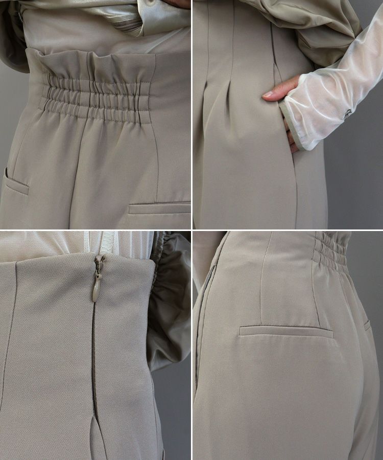 スーツ・フォーマル・ドレス ANDRESD / shirring gather setup dress shirring gather setup dress | ANDRESD