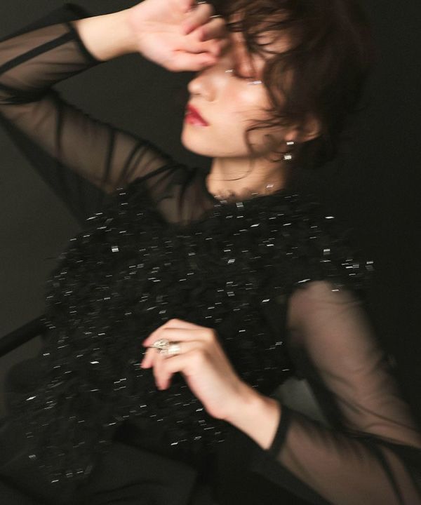 frills flare dress | ANDRESD