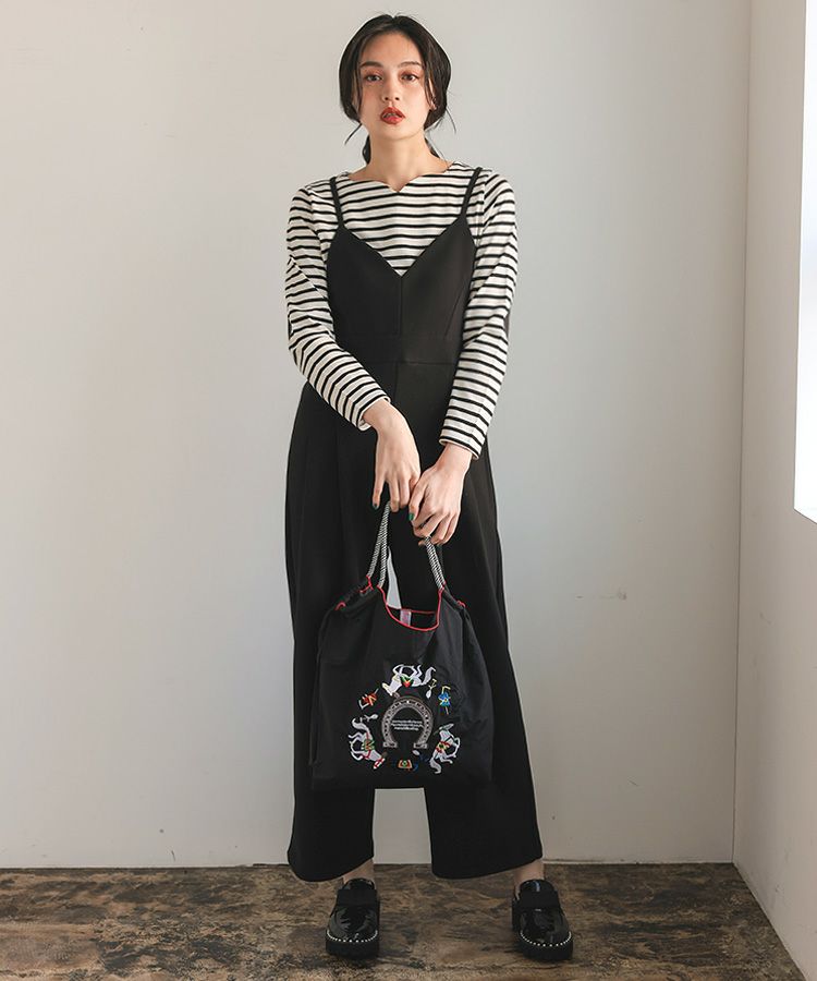 今季【完売品】　人気スタッフプロデュース　イージーサロペット 感動イージーサロペット