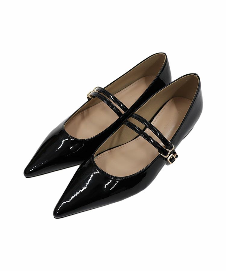 ダブルストラップパンプス♡ レディース 【ABC SELECT】 エービーシーセレクト SQ W-STRAP