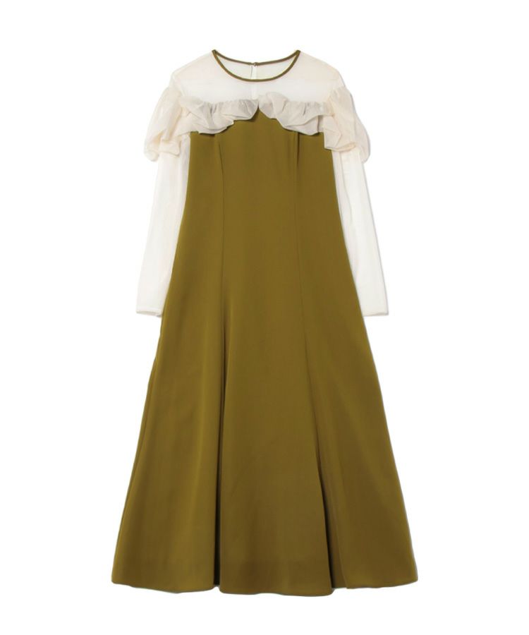 frills flare dress