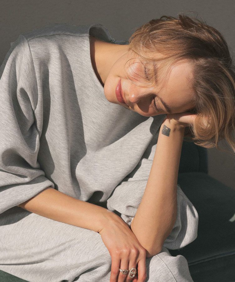 DONOBAN リラックスセットアップ グレー リラックスセットアップ