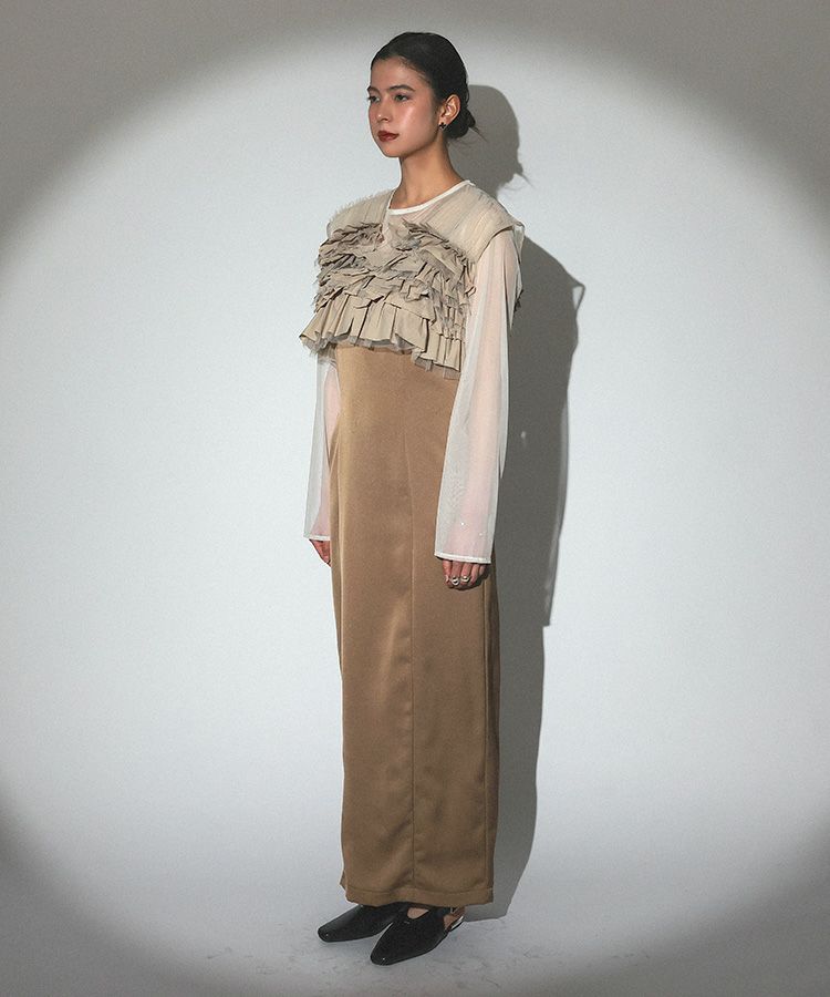 tulle vest & dress andresd 2点セット tulle vest all in one dress | ANDRESD