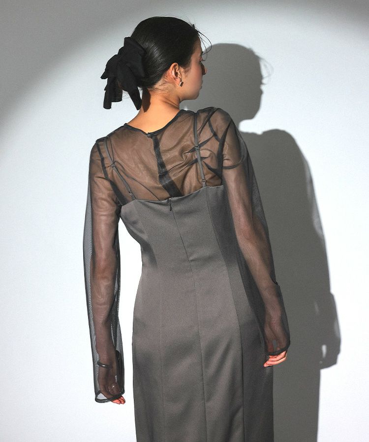スーツ・フォーマル・ドレス andresd taffeta tulle vest set dress taffeta tulle vest set dress | ANDRESD