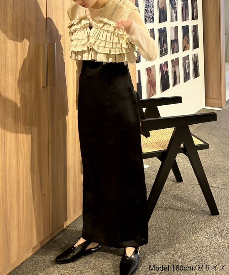 スーツ・フォーマル・ドレス andresd taffeta tulle vest set dress taffeta tulle vest set dress | ANDRESD