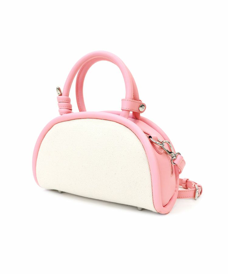 2wayキャンバスラウンドボストンBAG[C]