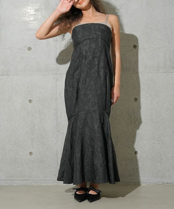 ANDRESD ruffled bustier pants ドレス ruffled bustier pants dress | ANDRESD