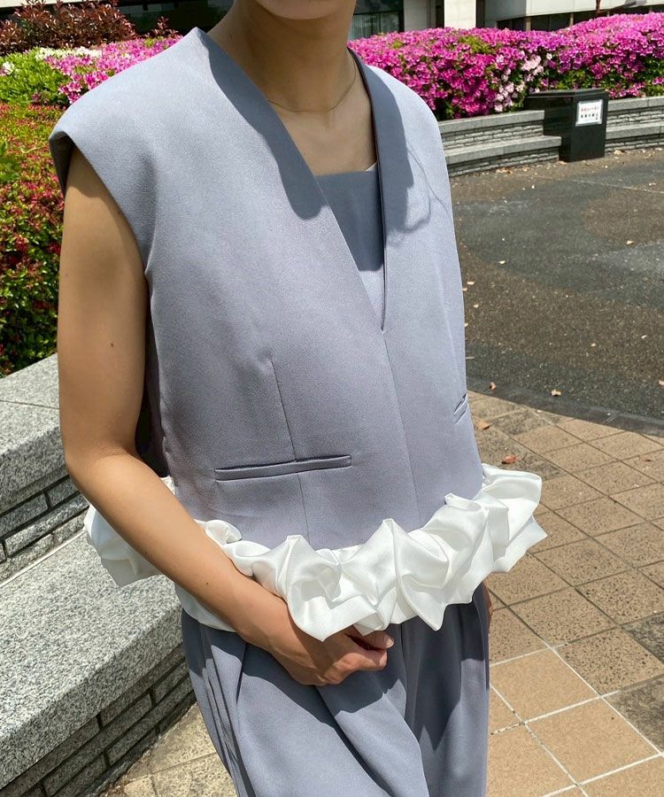 ANDRESD whip hem set up アンドレスド　セットアップ DONOBAN ドレス 「ANDRESD」whip hem set up dress「ホイップ