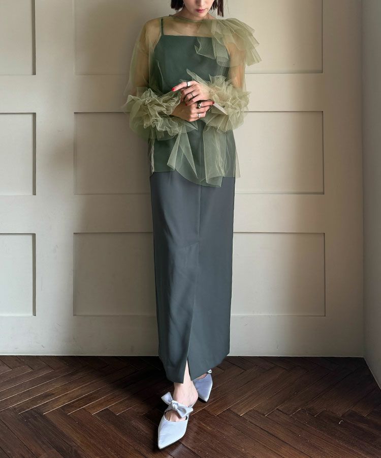 値引き中✨【andresd】Blooming Tulle Dress ANDRESD ドレス ブルーミングチュールドレス / blooming tulle