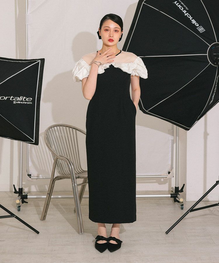 ribbon mashmallow dress