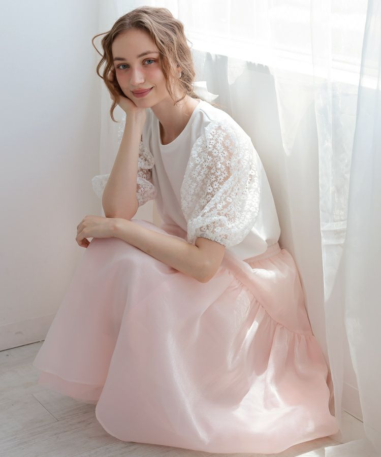【美品】最終〜フラワー刺繍パフスリーブトップス♡ lstp304-498_bk.jpg?fitin=720:720