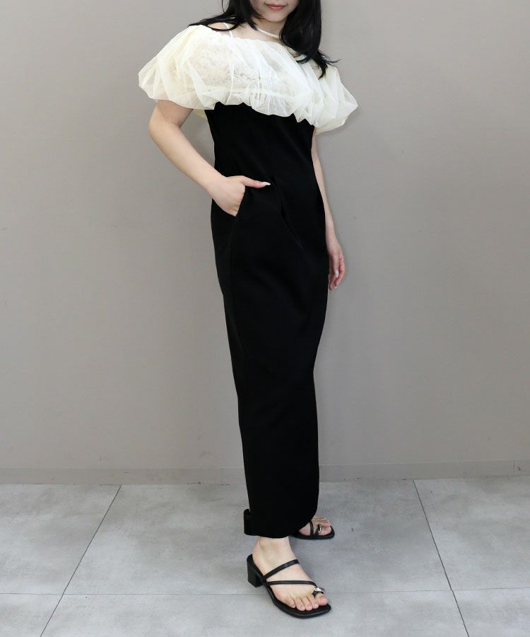 balloon form set dress[8FS]