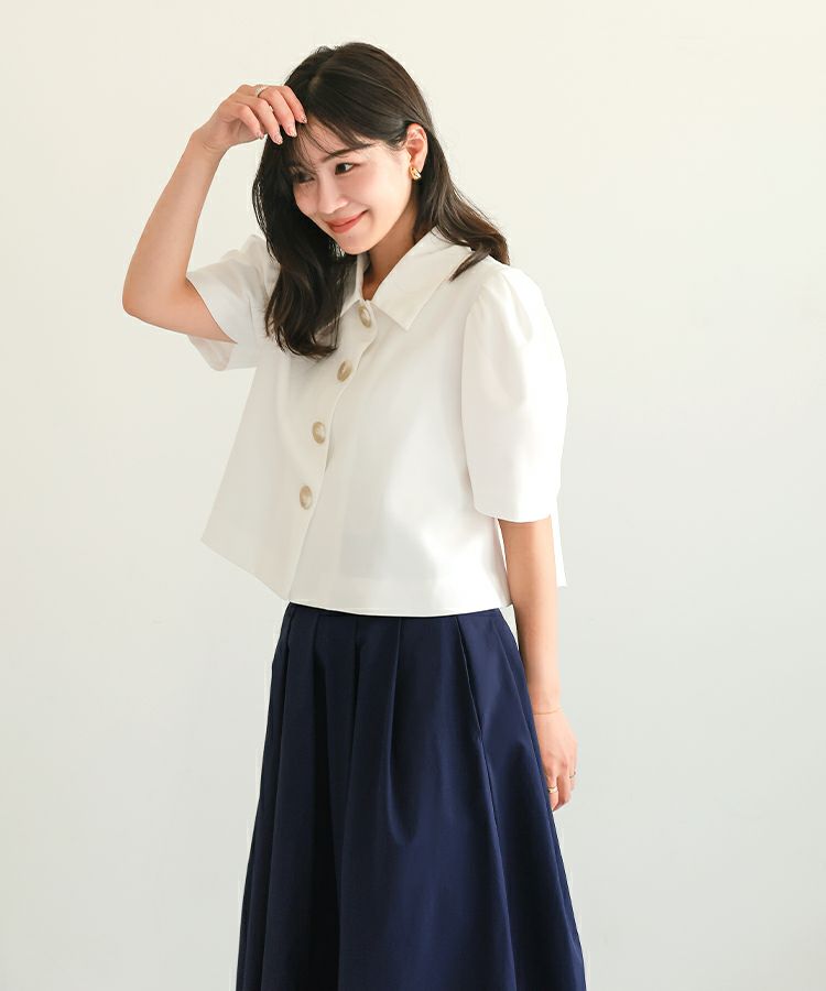 【極美品★伊勢丹新宿購入】LANVIN ツイルタックフレアスカート　ブラック エルフランク ELFRANK グログランボックスタックフレアロング