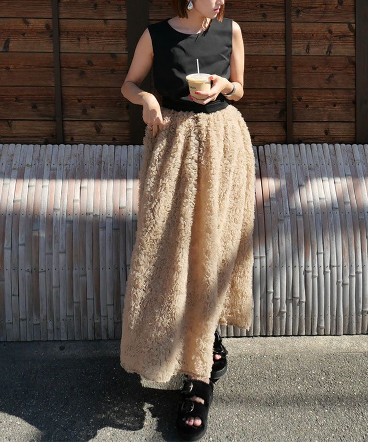 【andresd】セットアップドレスmocomoco set up dress mocomoco set up dress