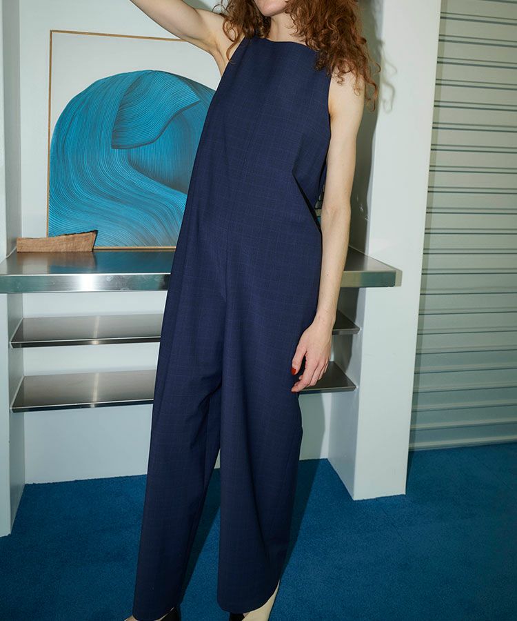 チェックパターンオールインワン