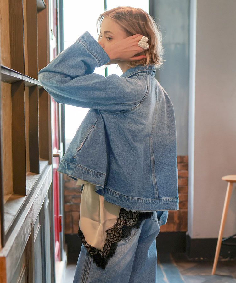 デニムフレアジャケット A.PRESSE - アプレッセ22FW デニムジャケット 2nd Type Denim