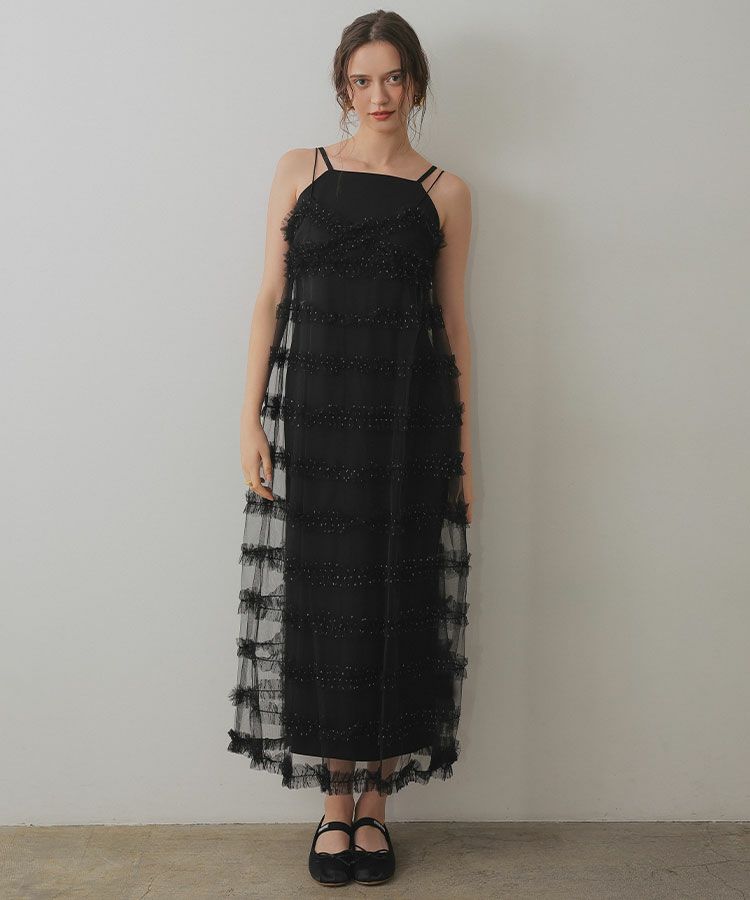 multiway volume tulle dress