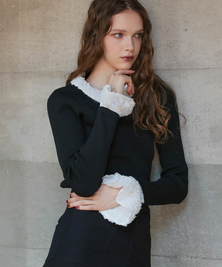 フラワーブロッサムニット