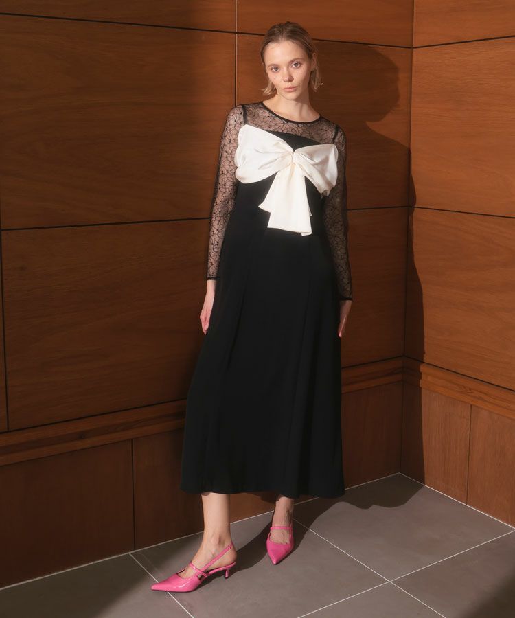detached sleeve dress