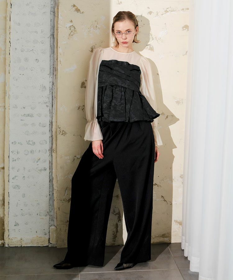 detached sleeve dress